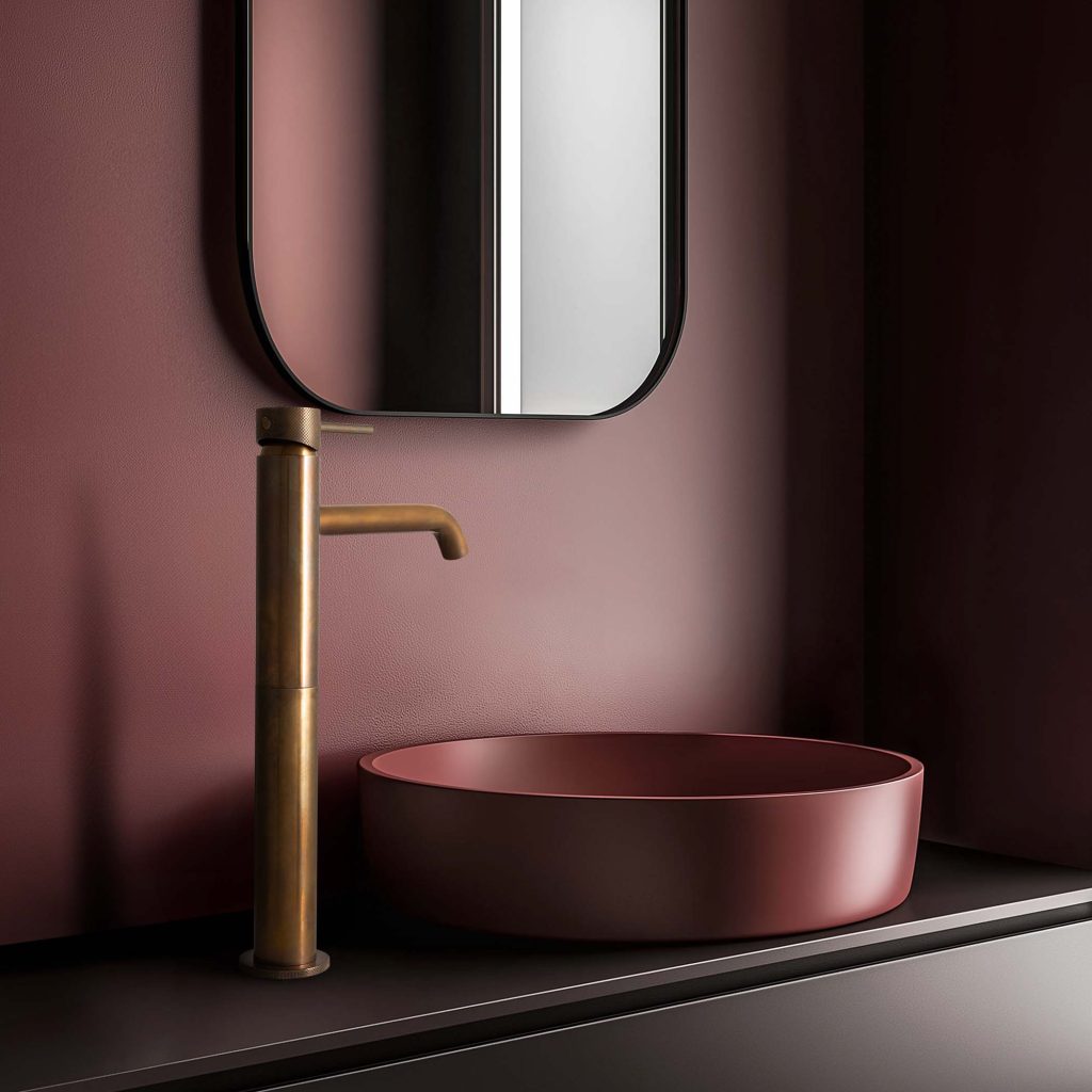 Rubinetto bagno Lumiere Bordeaux