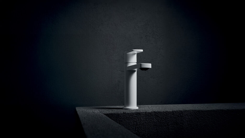 GLAM white background black