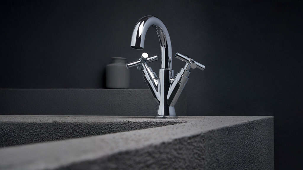 Rialto cromo sfondo scuro