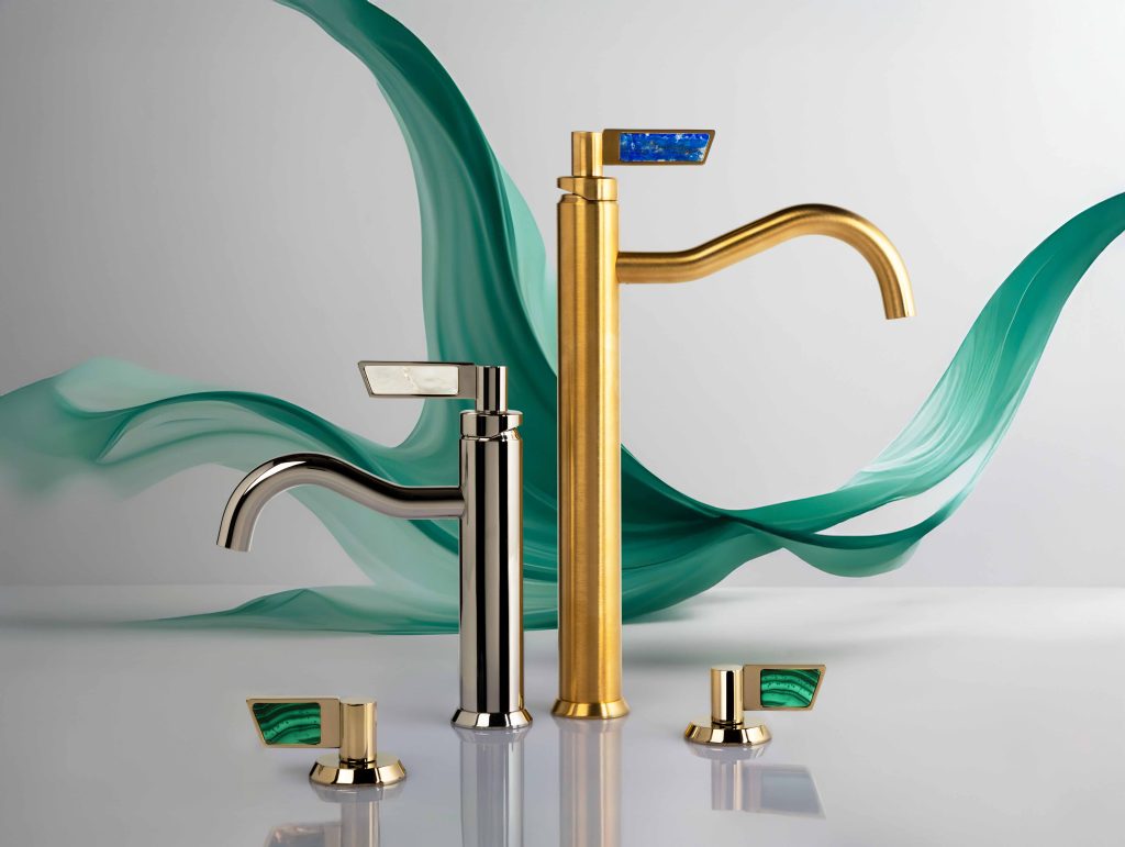 Due rubinetti – oro verde