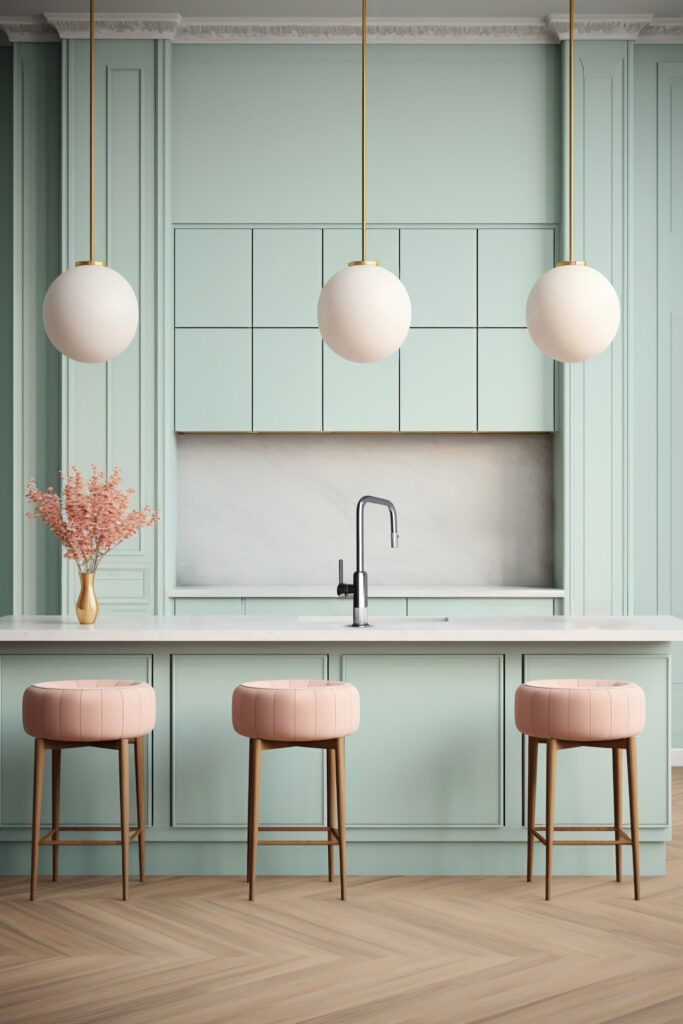 Lumiere kitchen – green